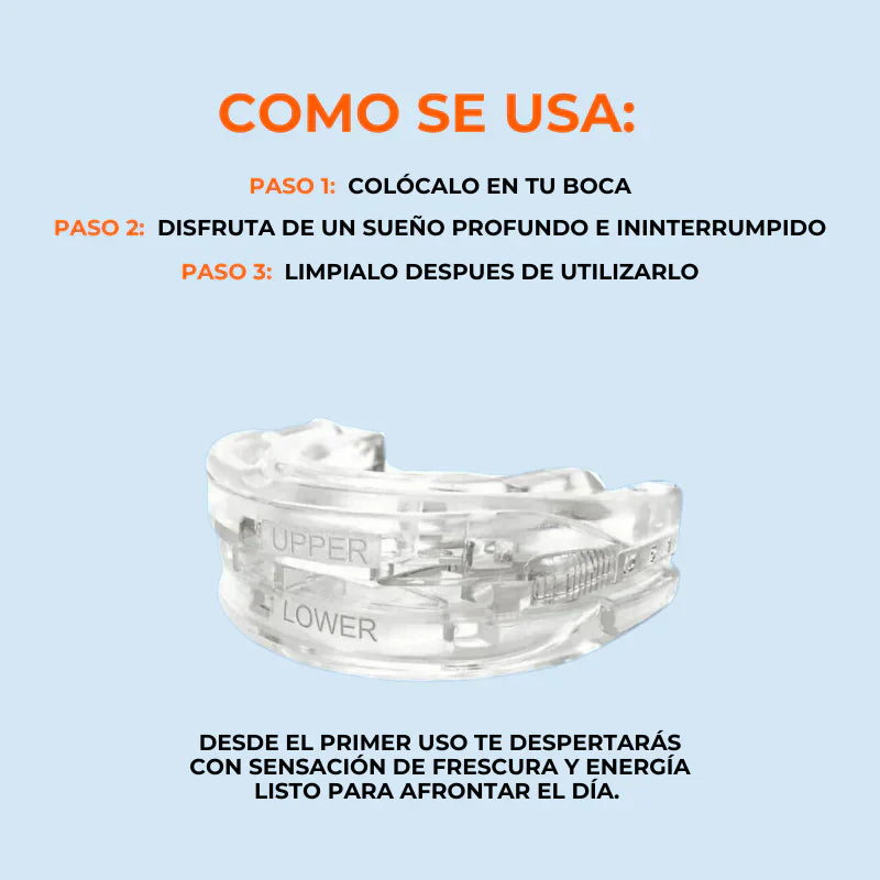 DormiZen™ – No Más Ronquidos Desde la Primera Noche