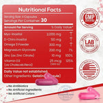 🍑✨ Peach Perfect™ Happy Hormones Formula 🌸💖 | Mio-Inositol + D-Chiro 40:1 🧬 Omega-3, Vitamina D3, Magnesio y Zinc ⚡ Apoya el balance hormonal, energía, mood y bienestar femenino 🌿 120 Cápsulas Premium 💊