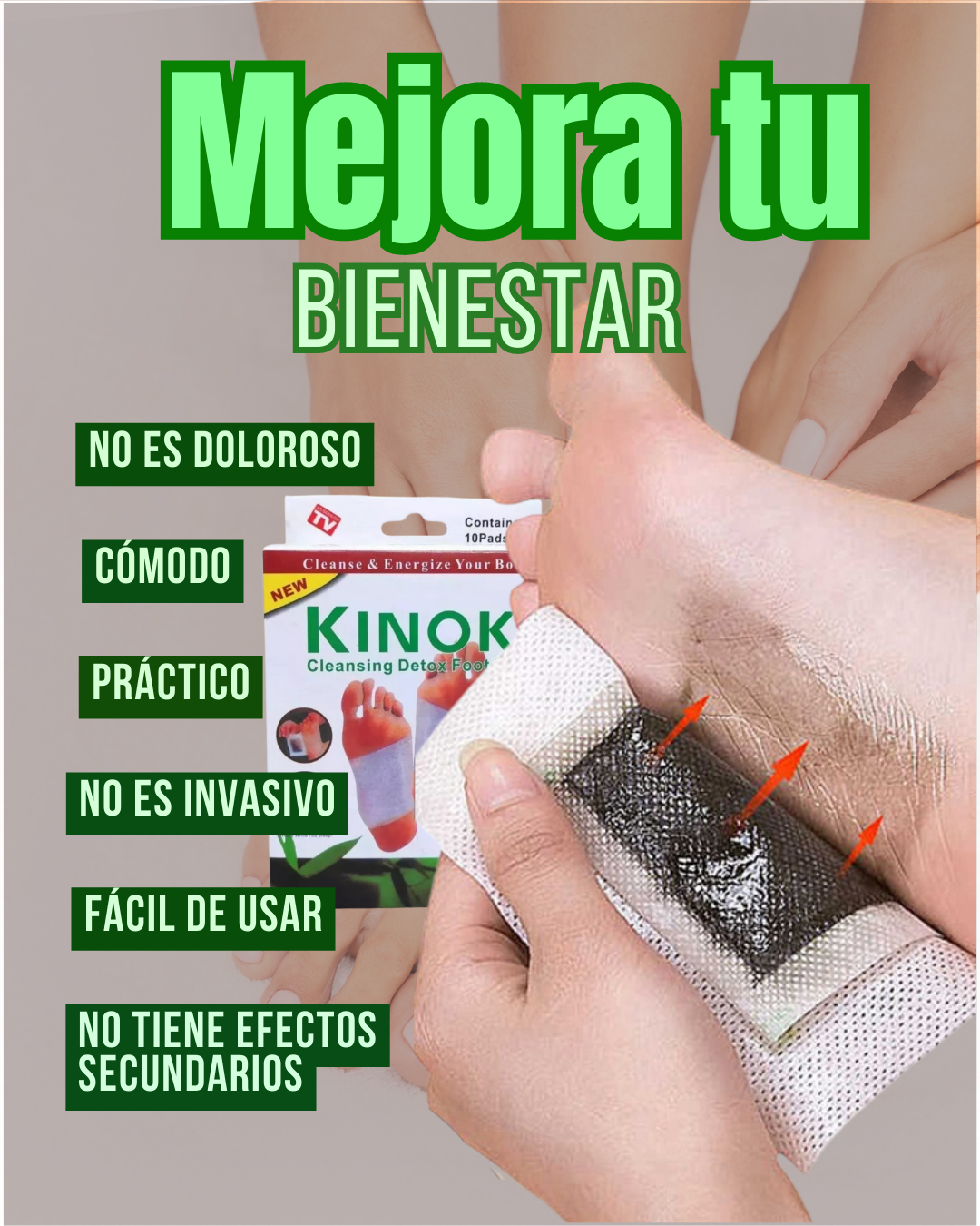 Kinoki™ |Parches Desintoxicante