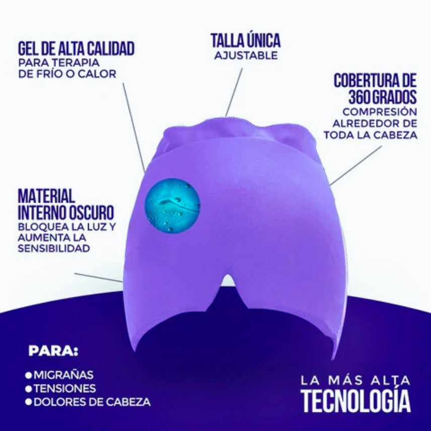 EasyYou™ - Gorro Terapéutico Anti-Migraña