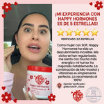 🍑✨ Peach Perfect™ Happy Hormones Formula 🌸💖 | Mio-Inositol + D-Chiro 40:1 🧬 Omega-3, Vitamina D3, Magnesio y Zinc ⚡ Apoya el balance hormonal, energía, mood y bienestar femenino 🌿 120 Cápsulas Premium 💊