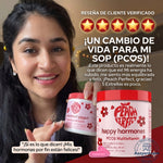 🍑✨ Peach Perfect™ Happy Hormones Formula 🌸💖 | Mio-Inositol + D-Chiro 40:1 🧬 Omega-3, Vitamina D3, Magnesio y Zinc ⚡ Apoya el balance hormonal, energía, mood y bienestar femenino 🌿 120 Cápsulas Premium 💊