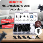 🚗 REMACHES PARA CARRO – SUJECIÓN FIRME Y DURADERA (100 PCS) 💪