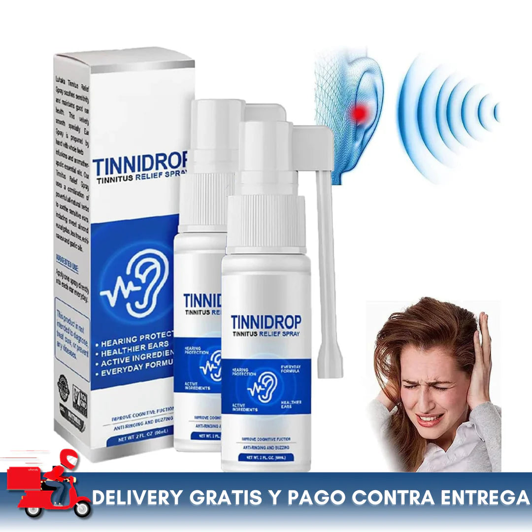 TINNIDROP® - SPRAY LIMPIADOR DE OÍDO 👂😱
