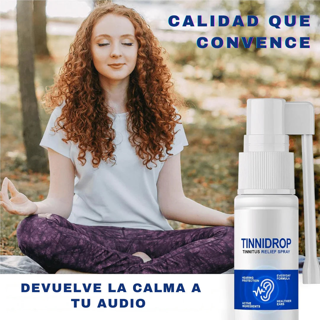 TINNIDROP® - SPRAY LIMPIADOR DE OÍDO 👂😱