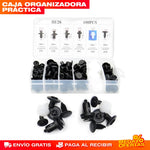 🚗 REMACHES PARA CARRO – SUJECIÓN FIRME Y DURADERA (100 PCS) 💪