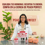 🍑✨ Peach Perfect™ Happy Hormones Formula 🌸💖 | Mio-Inositol + D-Chiro 40:1 🧬 Omega-3, Vitamina D3, Magnesio y Zinc ⚡ Apoya el balance hormonal, energía, mood y bienestar femenino 🌿 120 Cápsulas Premium 💊