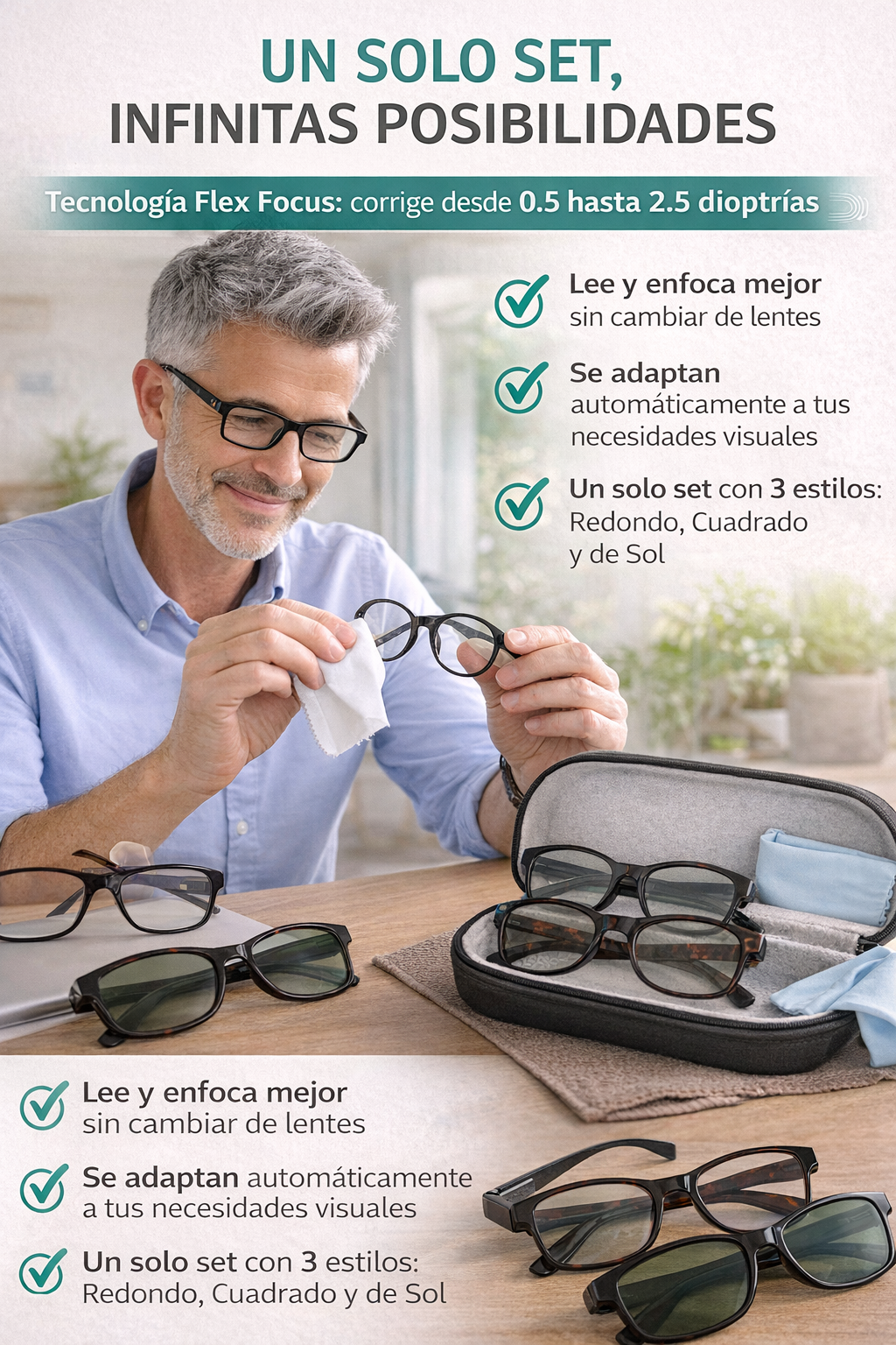 VisiónLab™ - Lentes Ópticos con Graduación Inteligente