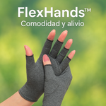 FlexHands™ - Guantes de compresión para artritis y artrosis - Comodidad y Alivio