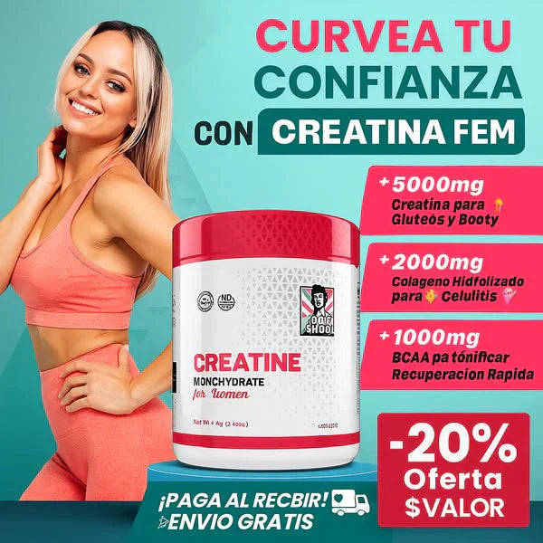 CREATINE MONOHYDRATADA ORIGINAL 5 EN 1 (+COLAGENO)
