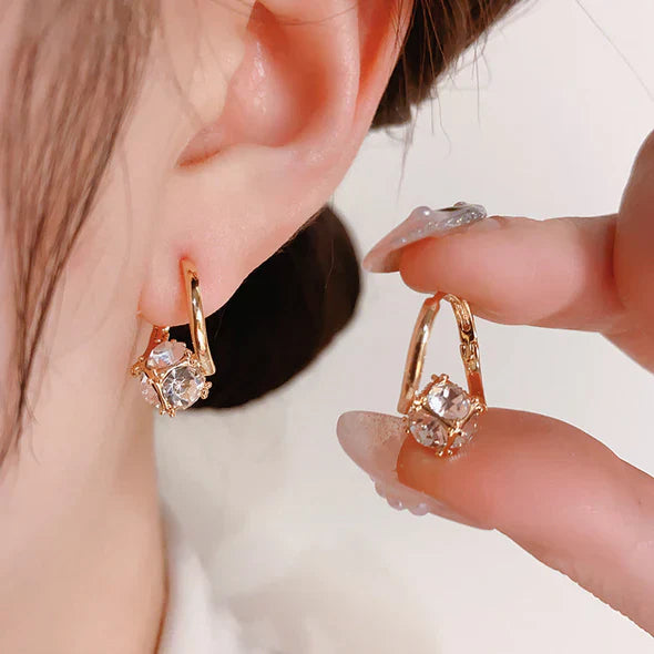 Aretes de Germanio ✨ – 2 Pares(4 aretes) para lucir ligera y en equilibrio 🧘‍♀️