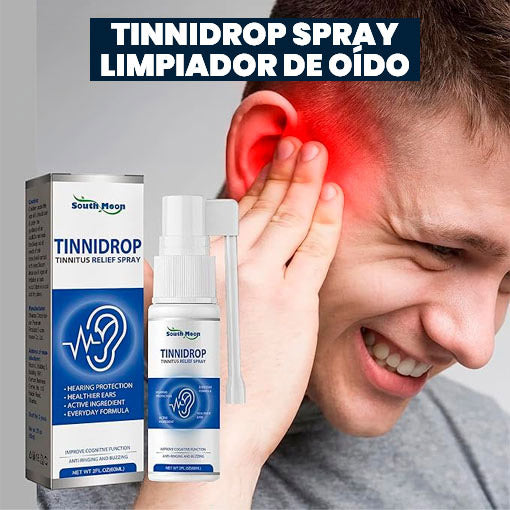 TINNIDROP® - SPRAY LIMPIADOR DE OÍDO 👂😱