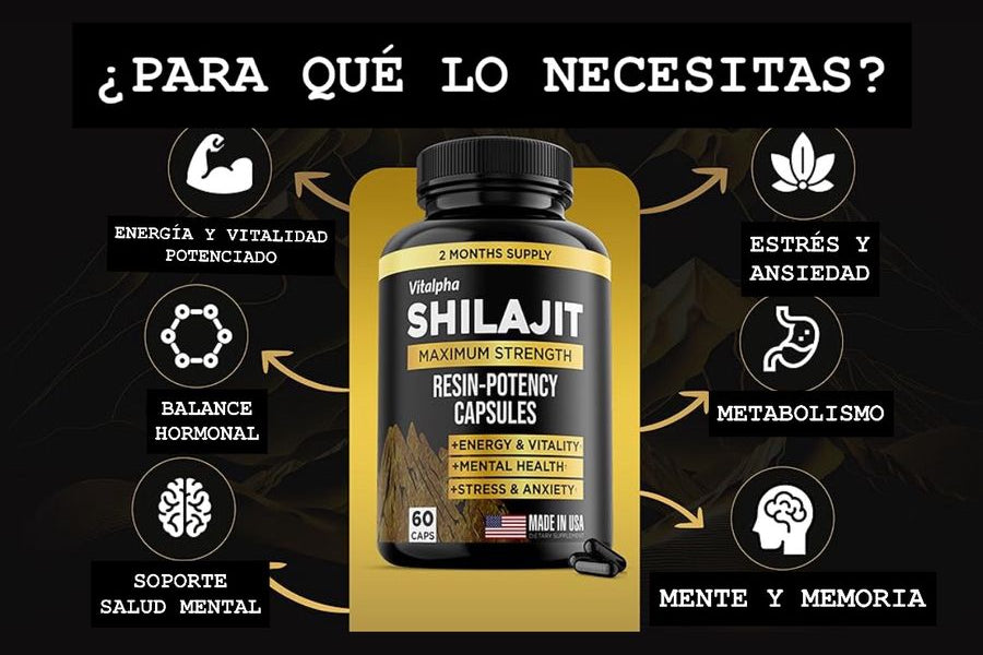 🌿✨Shilajit del Himalaya - Potenciador Sexual✨🌿