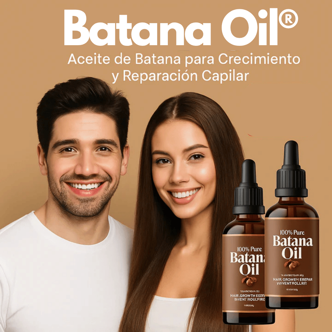 🛍️ BATANA OIL® 2X1 – LLEVA 2, PAGA 1: PELO SUAVE Y SALUDABLE 🪶
