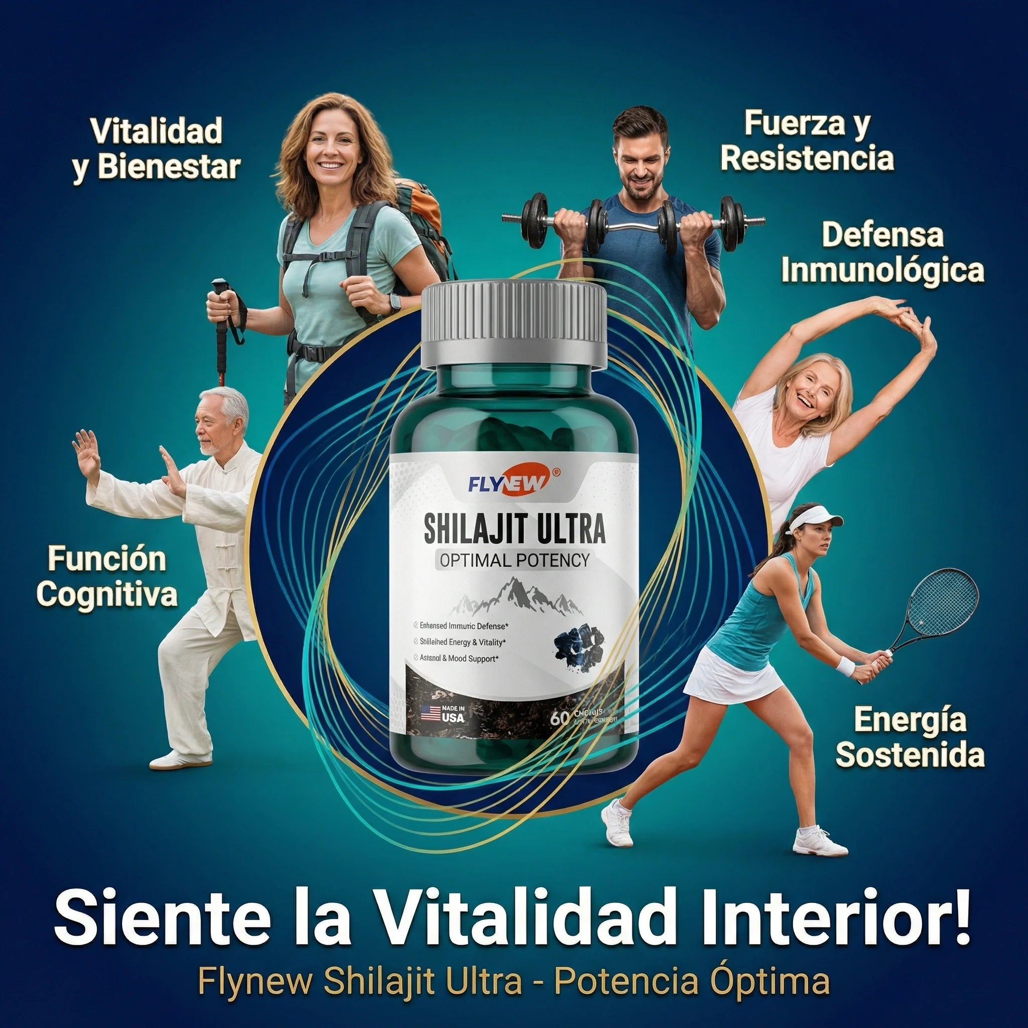 Shilajit Ultra 💪🔥 – Potencia tu Testosterona y Energía al Máximo