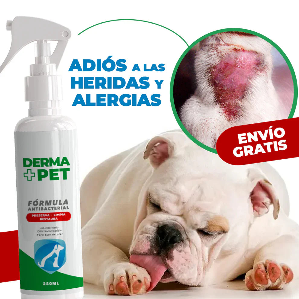 🔥 OFERTA 50% DE DESCUENTO DERMAPET 250ML + ENVIO GRATIS