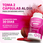 BEETROOT™ - Cápsulas de Raíz de Remolacha