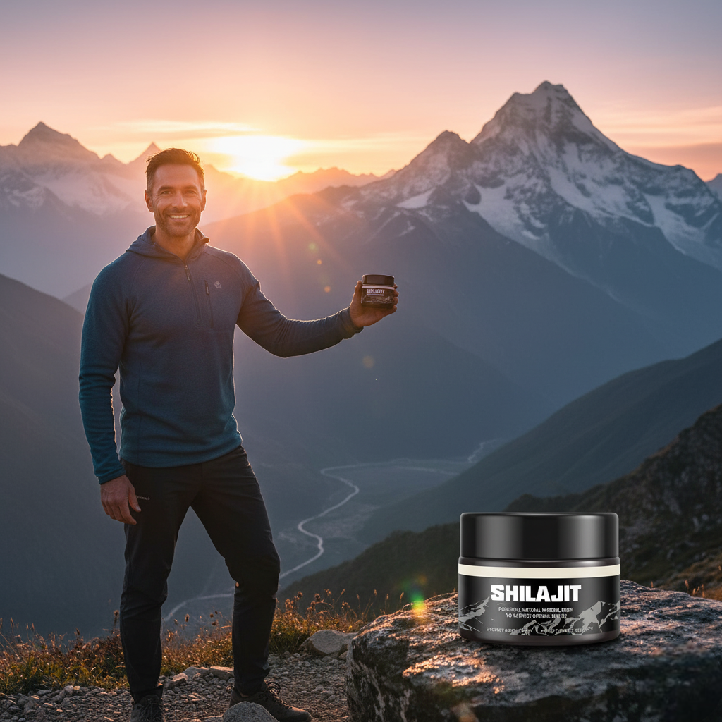 🗻 SHILAJIT DEL HIMALAYA™ – RESINA PURA PARA ENERGÍA Y TESTOSTERONA 💥